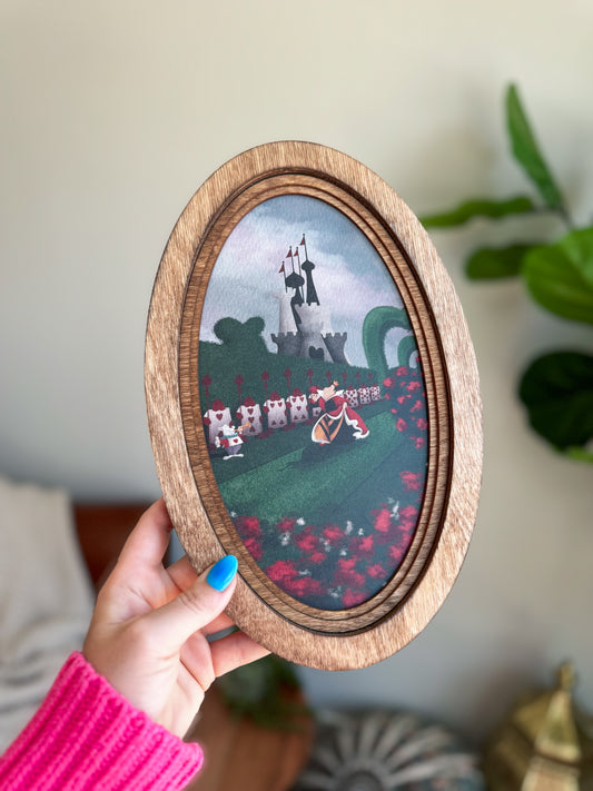 Queen Of Hearts - Vintage Storybook Sign