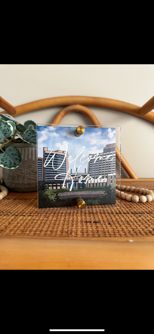 Welcome Home Block - Multiple Options Available