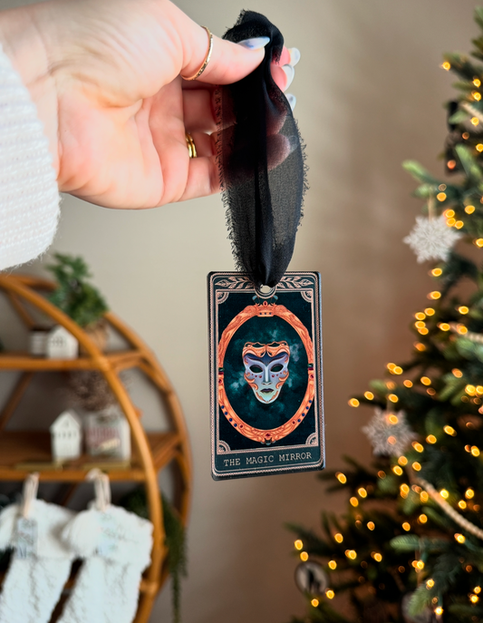 The Magic Mirror - Tarot Card Ornament