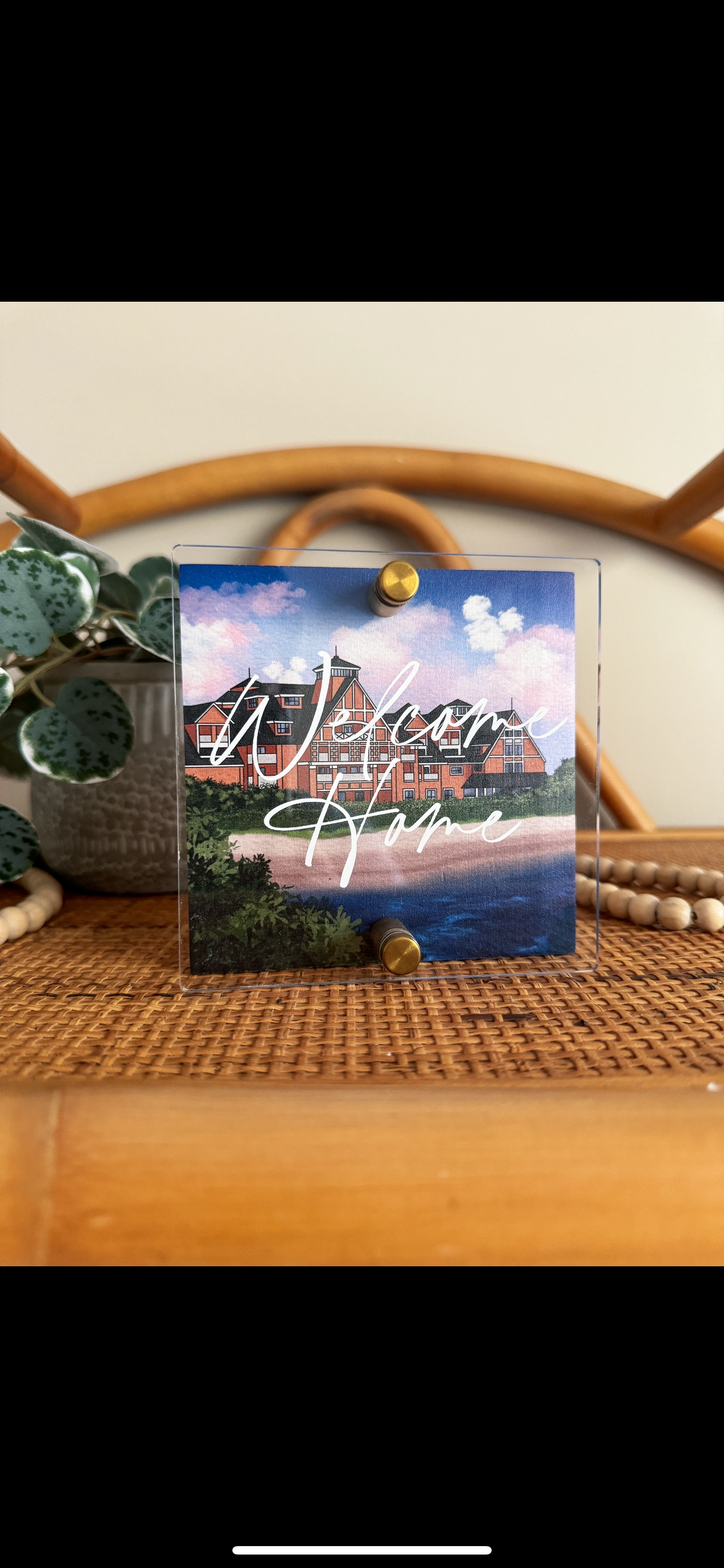 Welcome Home Block - Multiple Options Available