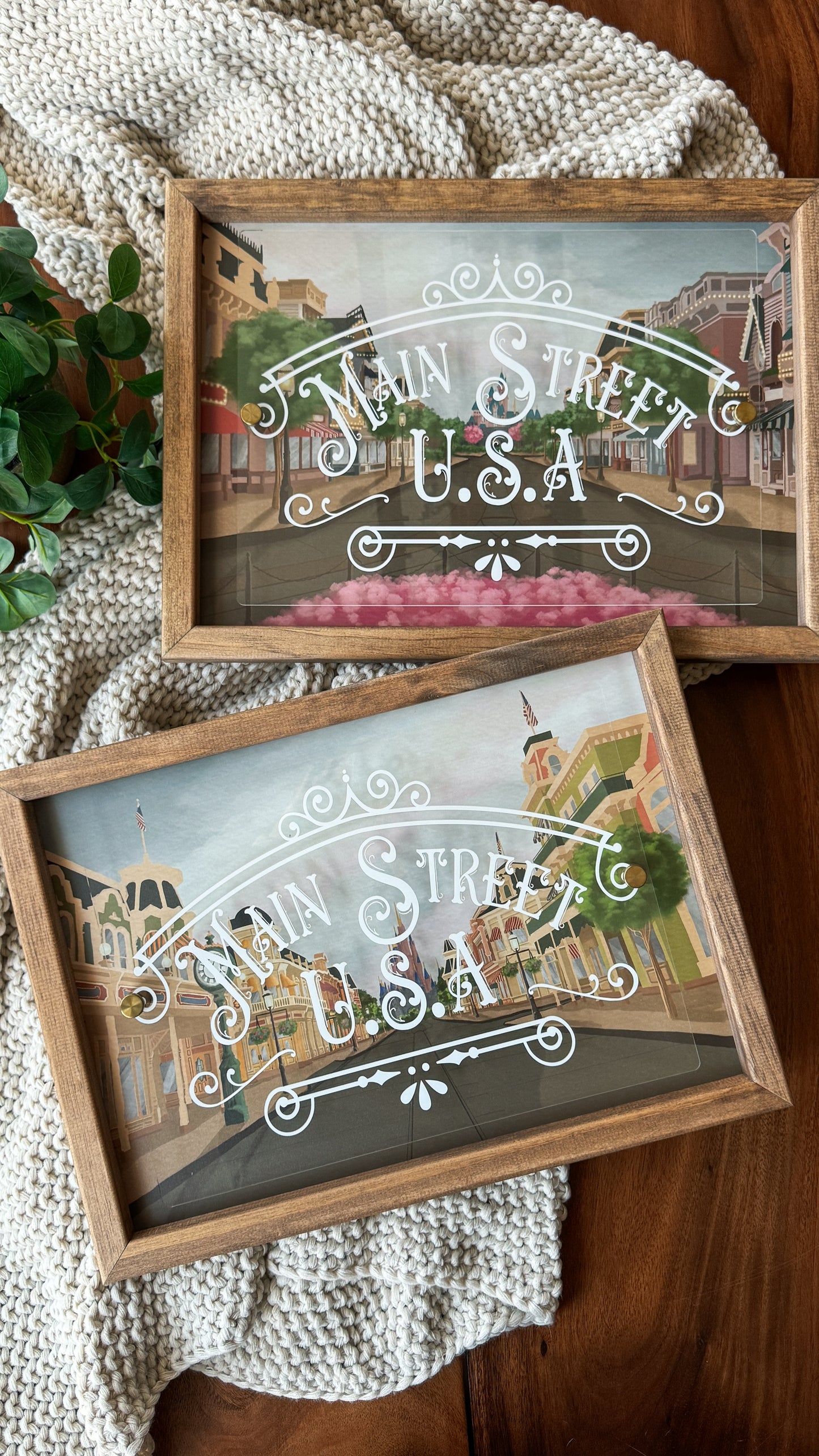 Main Street Framed Sign