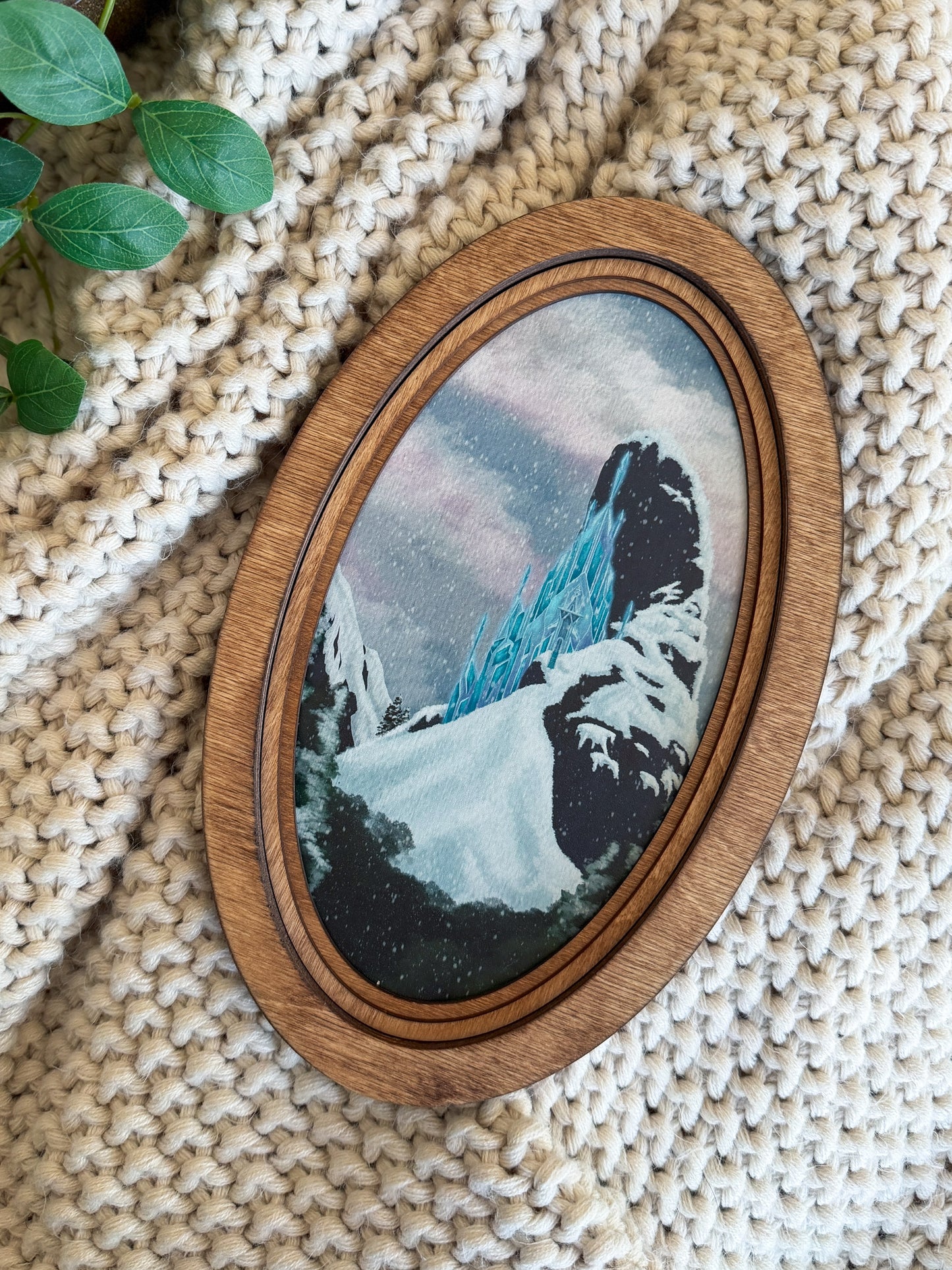 Ice Castle - Vintage Storybook Sign