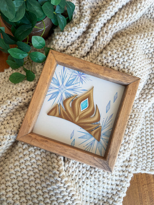 Ice Queen Crown Sign