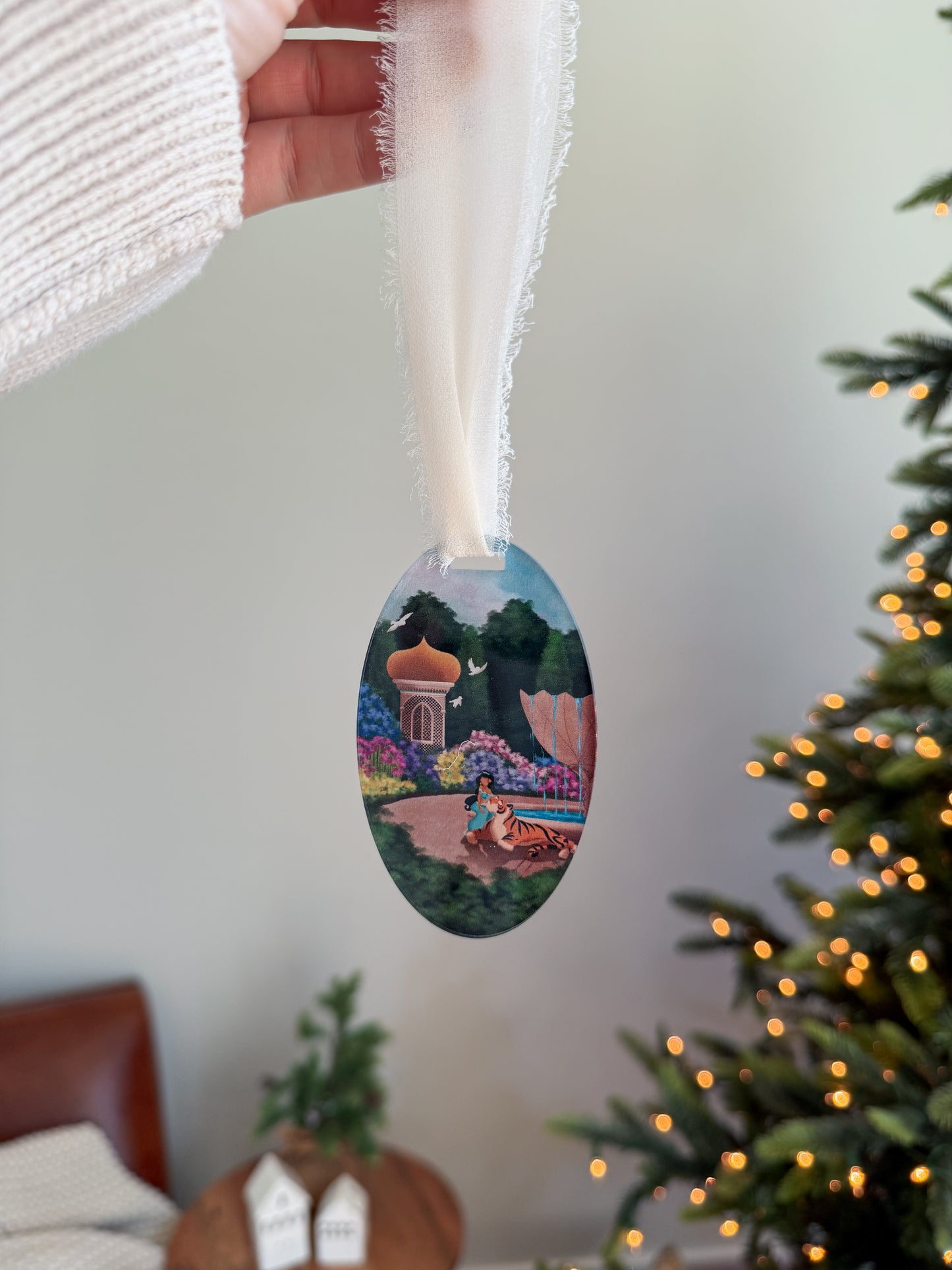 Jasmine's Garden- Storybook Ornament