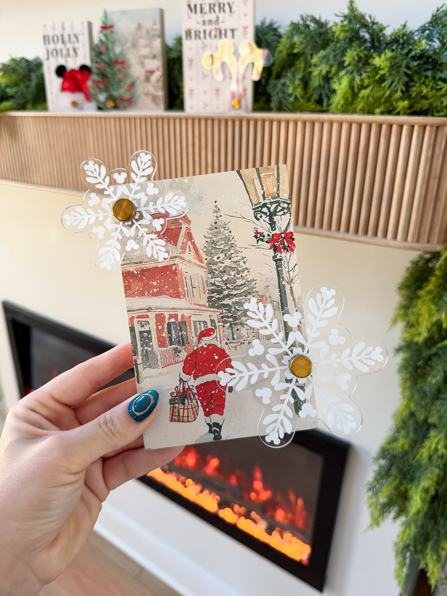 Snowflake Mini Block