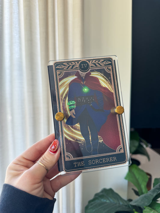 The Sorcerer - Tarot Card Mini Sign