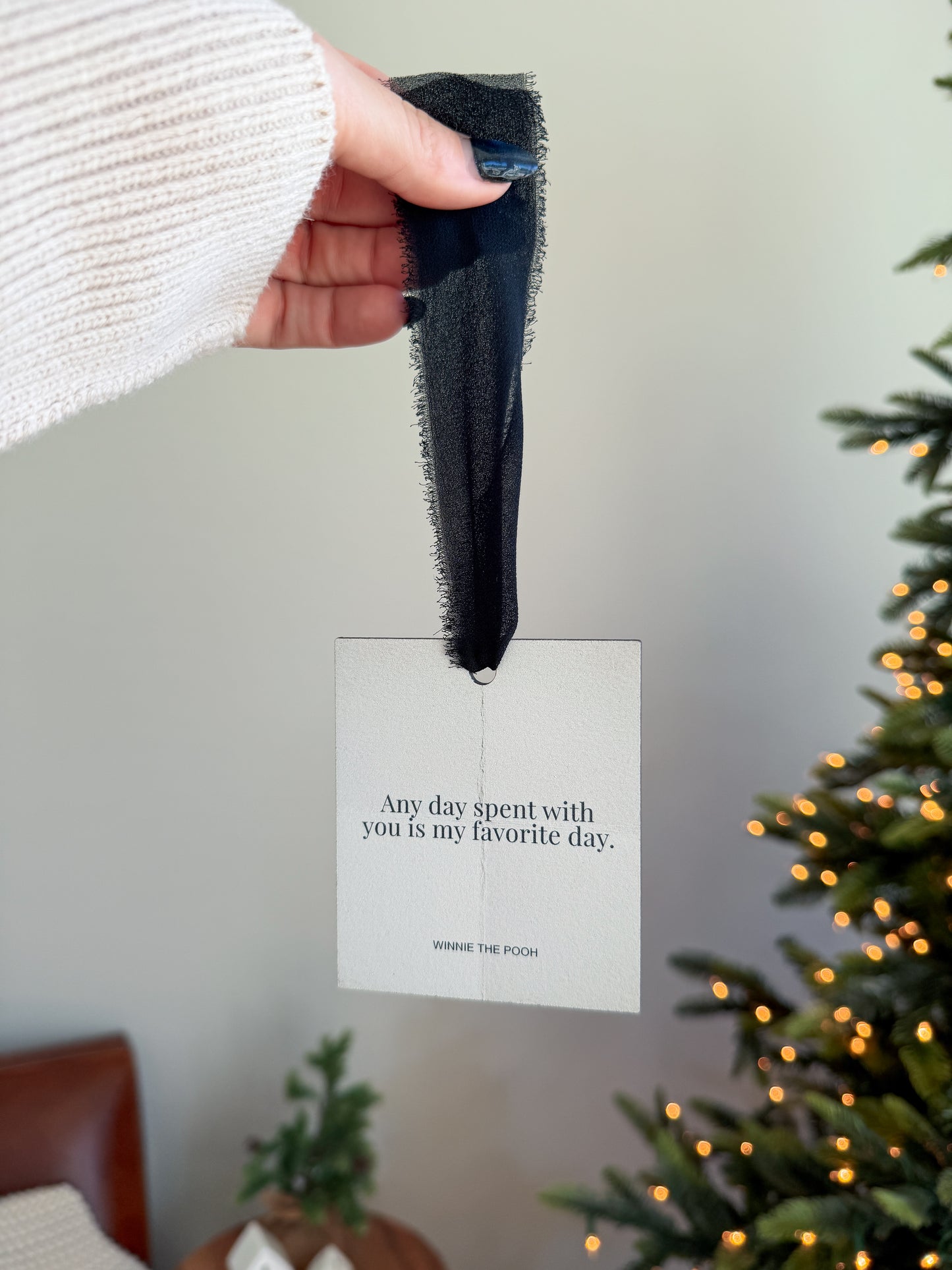 Little Letters Ornaments - preset designs