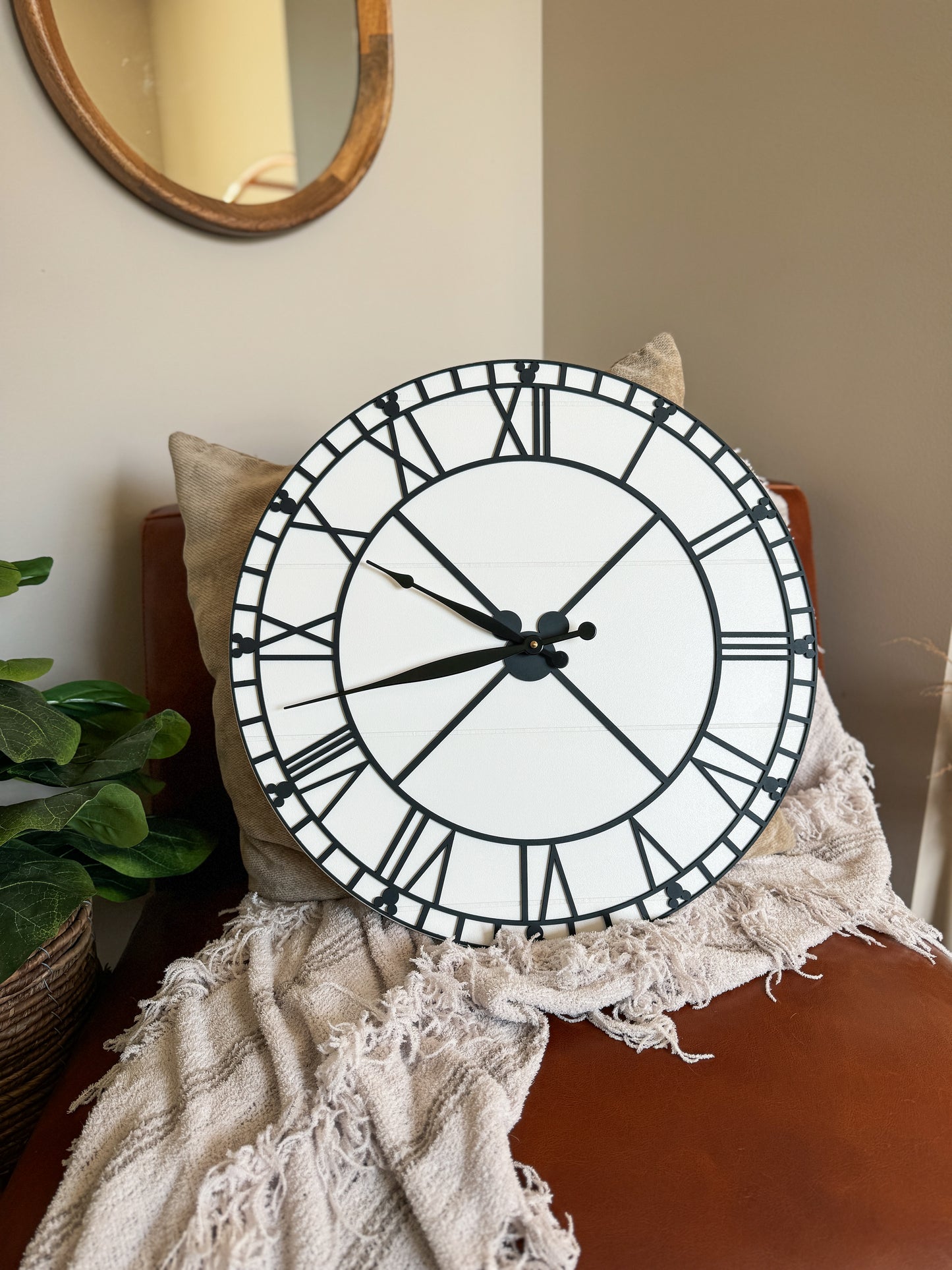 30" FarmMouse Clock - Customizable