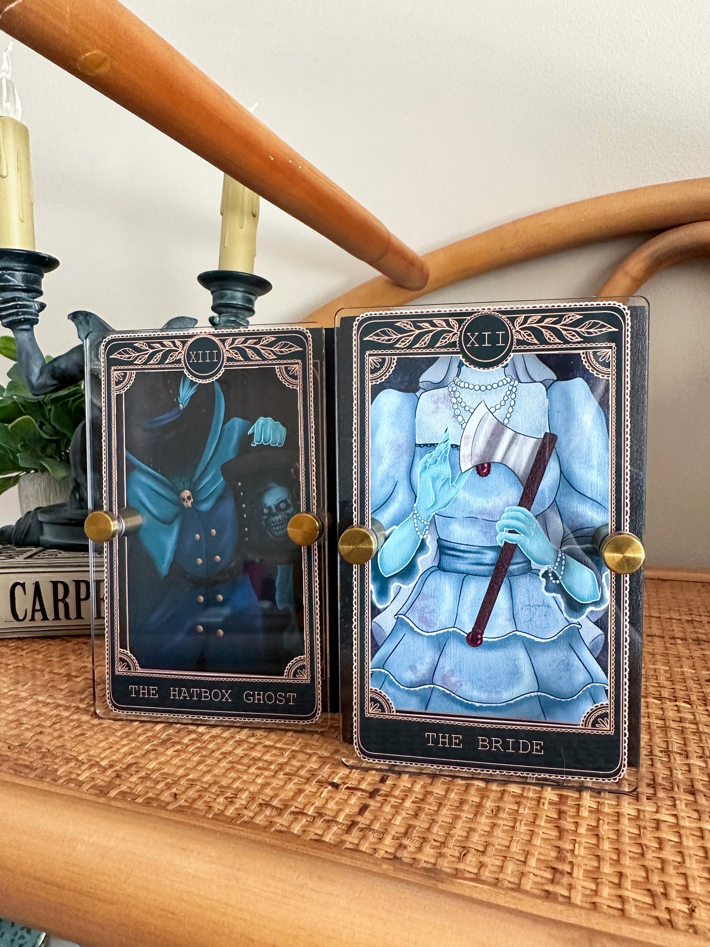 The Grim Ghosts Set - Tarot Card Mini Signs - PREORDER